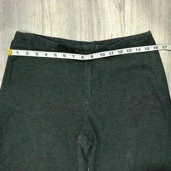 Club Monaco Charcoal Gray Dress Work Pants Buckle Trouser Cotton Blend Size 6 - Picture 2 of 9